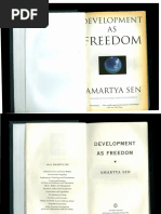 Development As Freedom Amartya Sen Oxford University Press 1999 | PDF ...