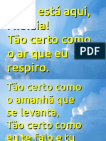 Deus está sempre conosco