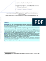 Prevention of Aloe Vera Extract On Glucose, Serum Lipids in Fructose-Fed Adult Male Rats