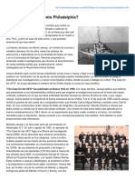 Experimento Philadelphia PDF