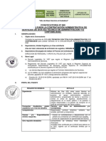 Convocatoria 080 Tecnico Administrativo Divlog Valor Referencial PDF