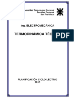 Termodinámica Técnica UTN FRSF 2013