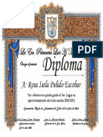 Ejemplo de Diploma