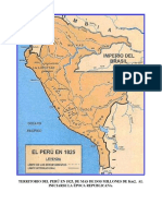 Mapa Del Peru de 1825