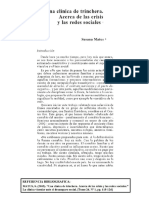 MATUS Una Clínica de Trinchera PDF