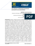 Planejamento Familiar e A Importancia Dos Metodos Contraceptivos Na Adolescencia