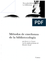 Metodos de Enseñanza de La Bibliotecología PDF