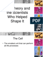 cell theory history