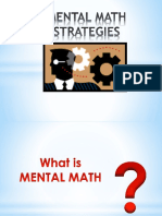 Mental Math Strategies (Kel. 10 Restu Ayu & Mardyani)