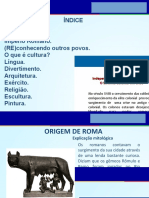 Civilização Romana (Aspectos Culturais)