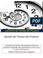 DefiniciÓn Del Tiempo Del Proyecto (1)