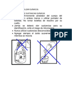 Reglas Uso de Quimicos