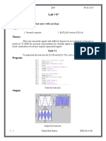 Digital Signal Processing Lab # 7