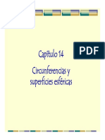 Cap 14 Circunferencias y Superficies Esféricas PARTE I