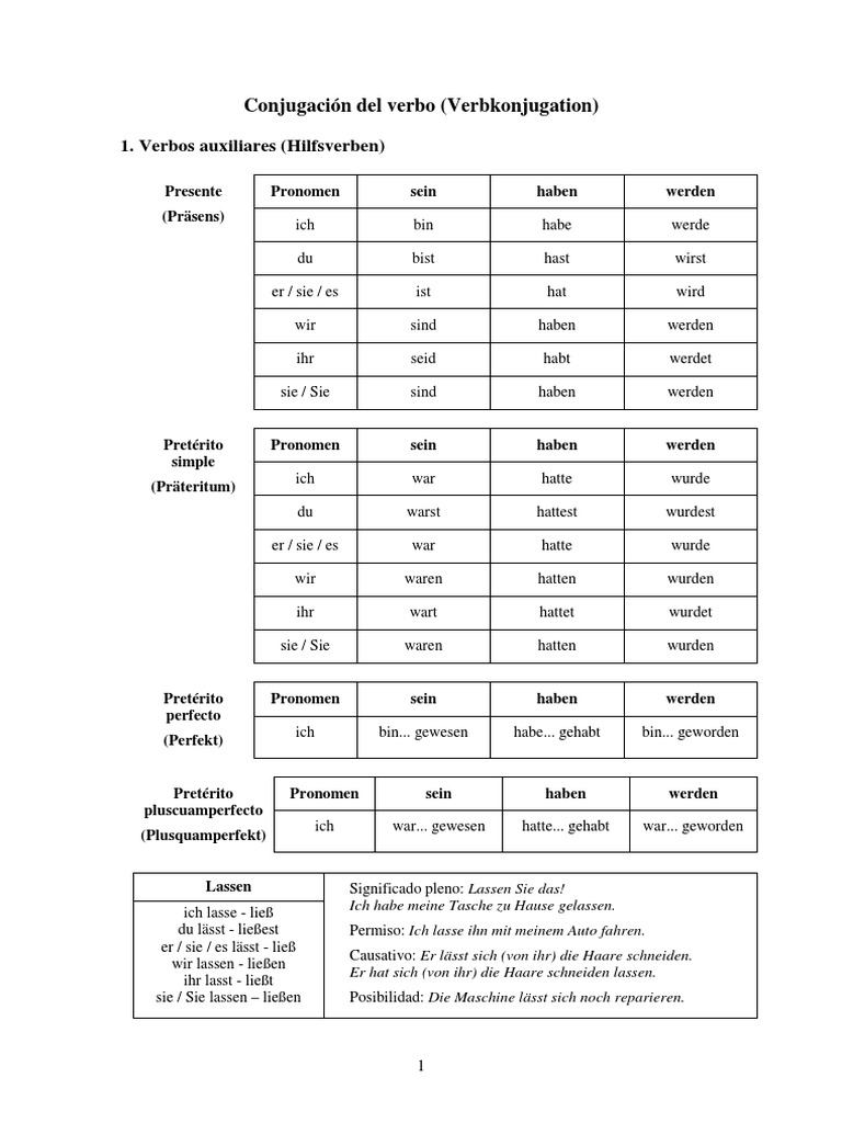 01 Conjugación Del Verbo