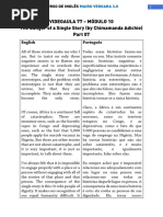 M10V77 - The Danger of a Single Story - Part 7