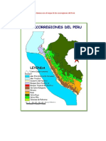 Dibuja o pega una lámina con el mapa de las ecorregiones del Perú.docx