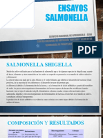 Ensayos Salmonella