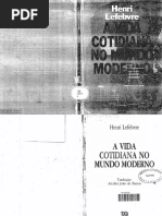 Henri Lefebvre - A Vida Cotidiana No Mundo Moderno