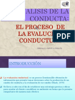 El Analisis de La Conducta