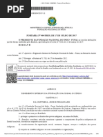 Portaria Presidencia 666 2017 Regimento Interno