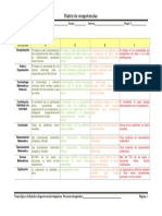 Matriz de Evaluacion Por Competencias