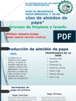 Produccion de Almidon de Papa Gestion Ambiental