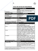 Acero MSDS