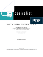 Desirelist Digital Media Plan