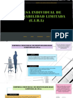 Empresa Individual de Responsabilidad Limitada (E.I.R.L) : Gestión Y Dirección de Agencias Inmobiliarias