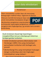 Pengumpulan Data Etnobotani