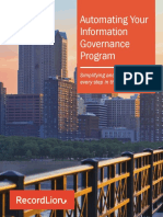 Automating Your Information Governance Program