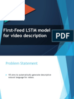 LSTM First Feed Machine Learning