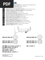 Westfalia Wiring Audi Towbar (Allroad, Etc)