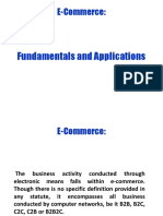 E-Commerce:: Fundamentals and Applications