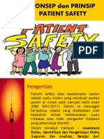 Konsep Dan Prinsip Patient Safety