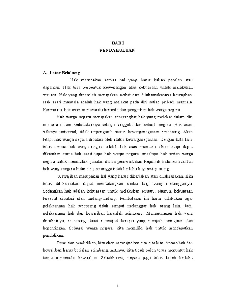 Makalah Kasuskasus Pelanggaran Hak Dan Pengingkaran