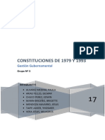 Constituciones de 1979 y 1993