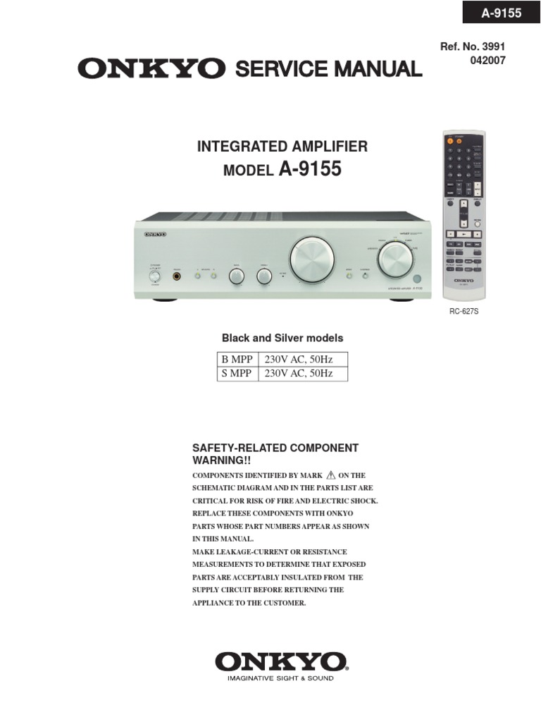 Onkyo - A-9155 - Integrated amplifier - Catawiki