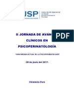 Proyecto Jornada PSICOPERINATOLOGÍA