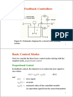 Feedback Controllers: Proportional Control