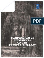 Compendum of Judgments on Forest Rights Act 2007-2015