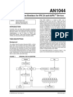 Data Encryption Routines For Pic24 and Dspic Devices: Background