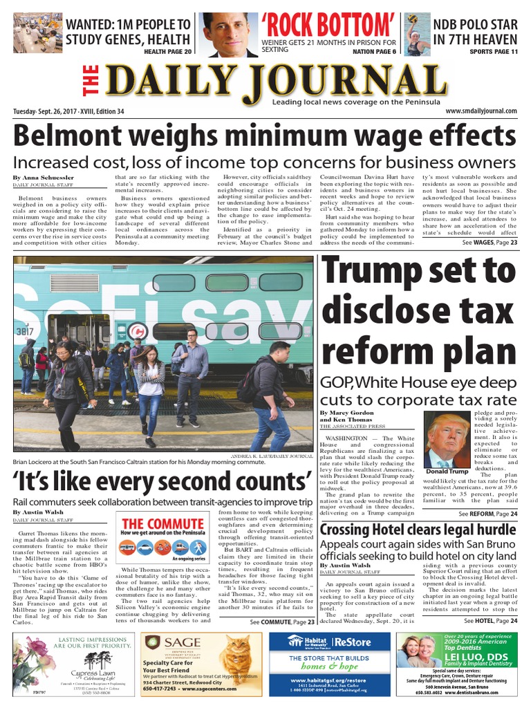 Nike x Supreme Air Force 1 ホワイト -23.5 Belmont Weighs Minimum Wage Effects: Rock Bottom' | PDF | Caltrain