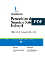 Modul 4 Struktur Dasar Simulasi