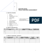 Track Record Assessment.doc