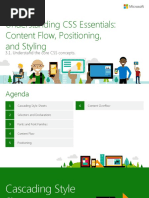 Understanding CSS Essentials: Content Flow, Positioning, and Styling