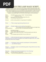Aladdin: A Kids' Play Script | PDF
