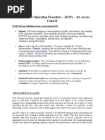 CCTV Standard Operating Procedure | PDF | Closed Circuit Television ...
