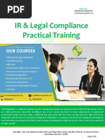 IR & Legal Compliance Training Course in Delhi